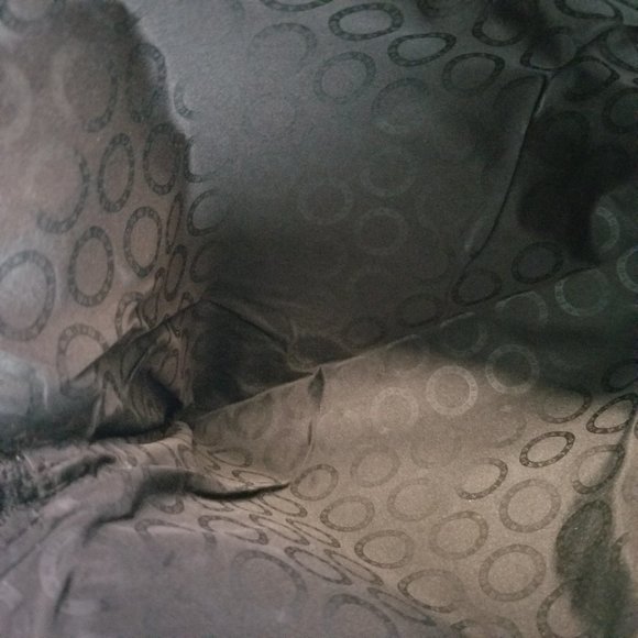 Bulgari BVLGARI Metallic Shimmer Black Zippered Bag 11" x 9” - Picture 12 of 12